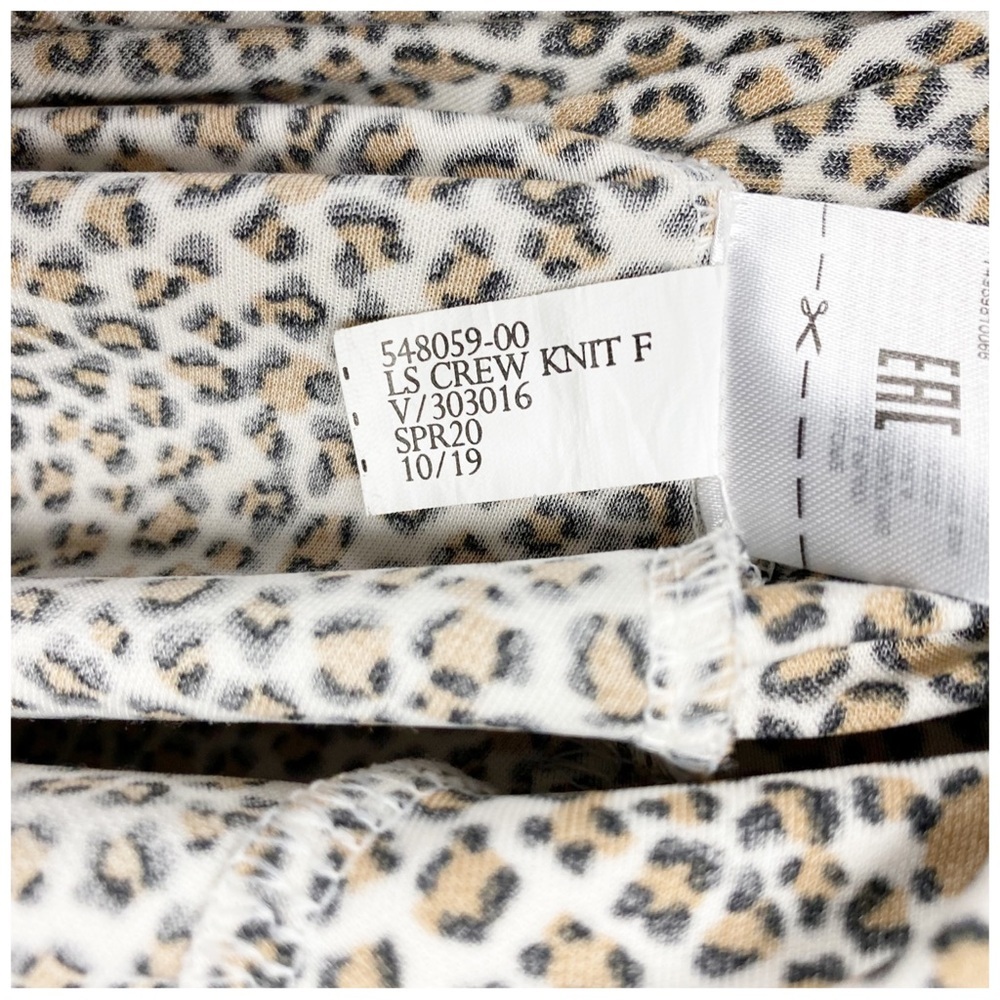 Banana Republic Fit and Flare Leopard Print Long Sleeve Midi Dress‎ Size XS - Picture 12 of 12